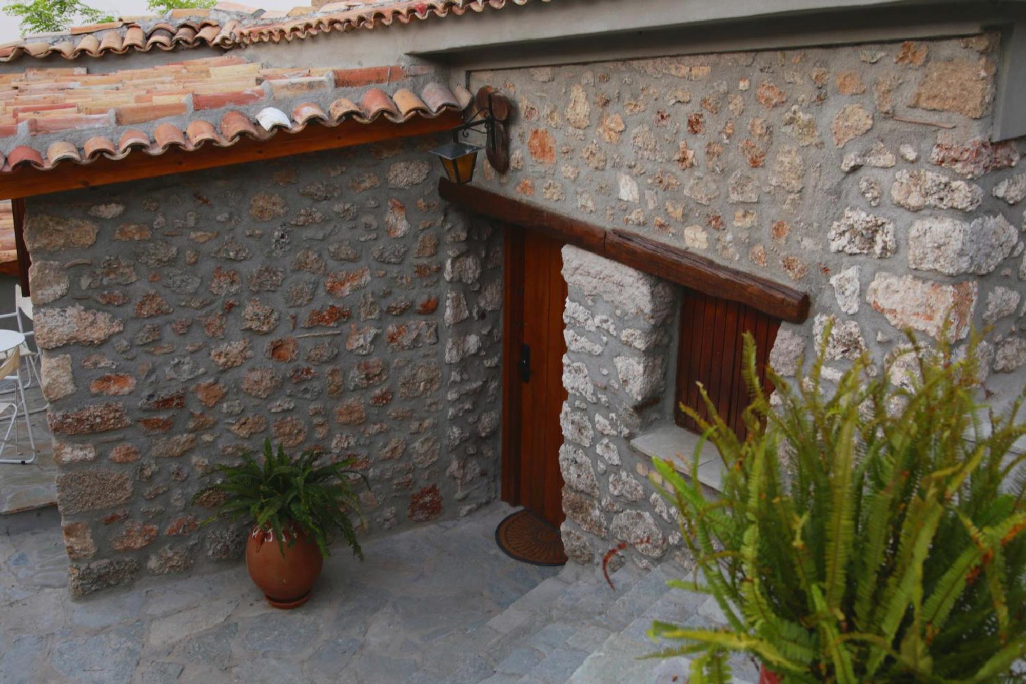 Fteri Stone House In Platanos, Akrata Apartamento Exterior foto